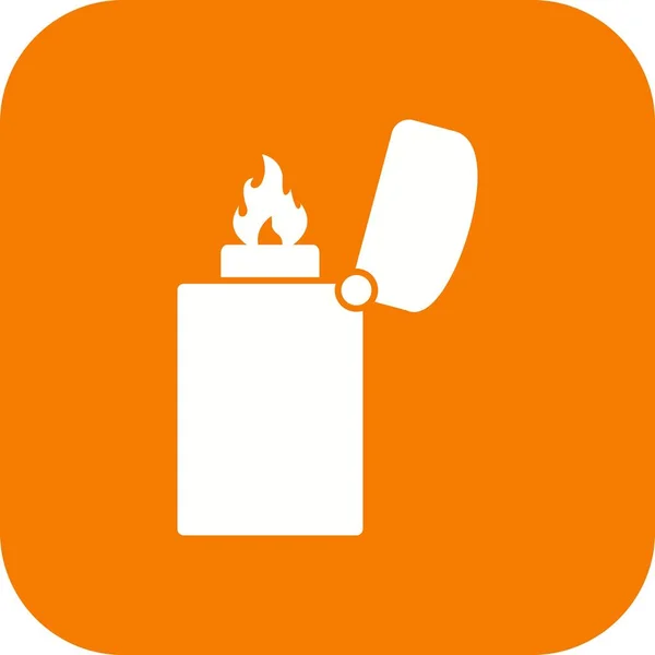 Illustration Lighter Icon — Stock Photo, Image