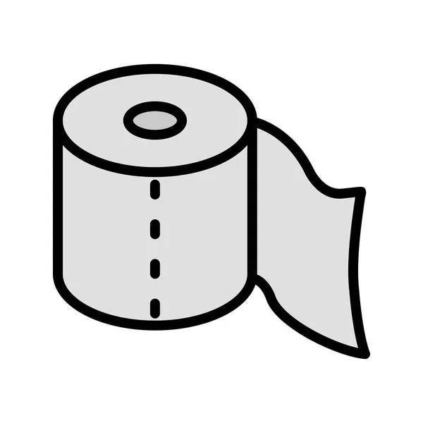 Illustratie wc-papier icoon — Stockfoto