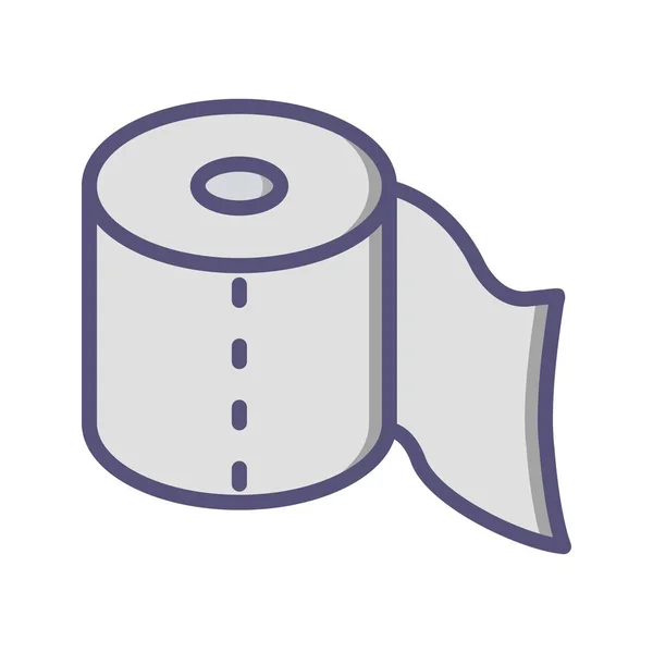 Illustratie wc-papier icoon — Stockfoto
