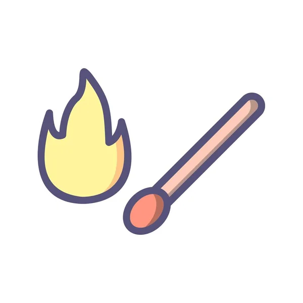 Illustration Matches Icon — Stock Photo, Image