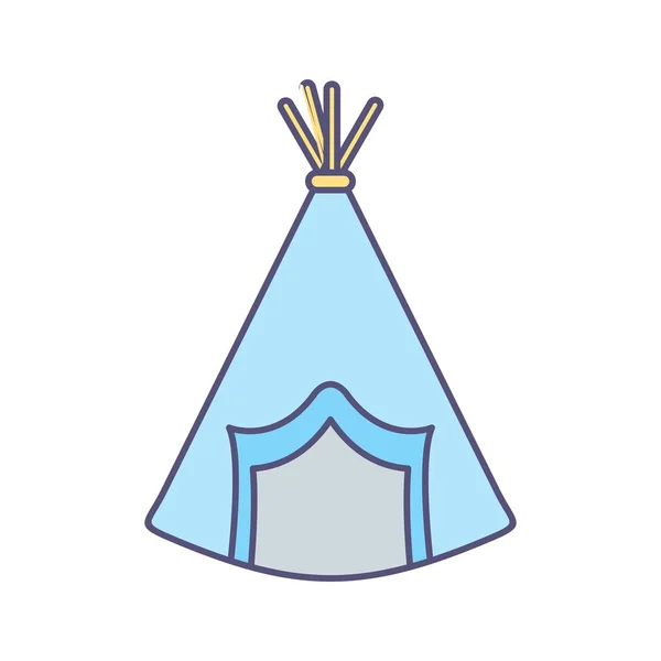 Illustration Tipi ikon — Stockfoto