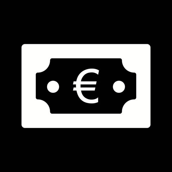 Illustrazione Euro Icona — Foto Stock