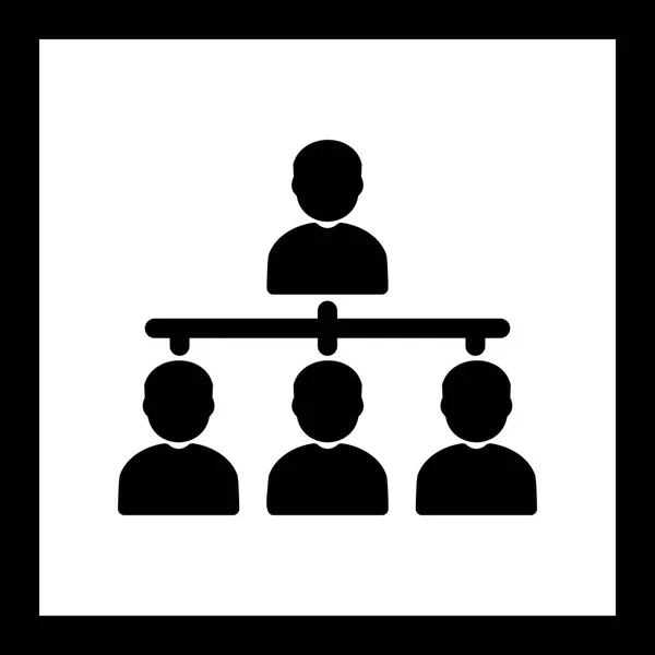 Illustration Organisation Symbol — Stockfoto