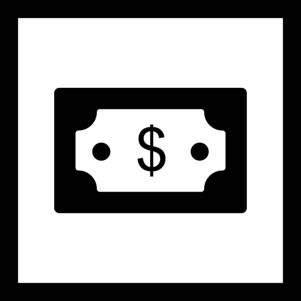 Illustrazione icona Dollaro — Foto Stock