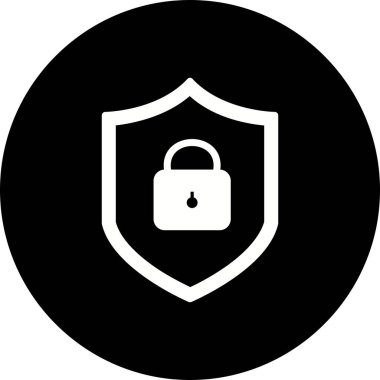 İllüstrasyon Çevrimiçi Koruma Simgesi