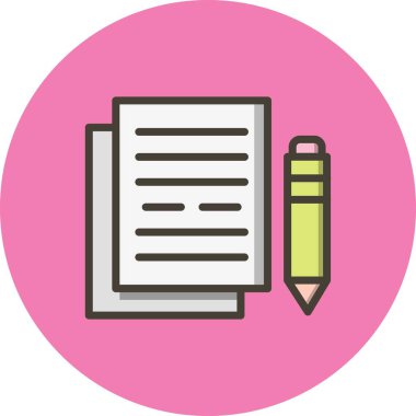 İllüstrasyon Belgeleri Simgesi