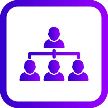 İllüstrasyon Organizasyon Simgesi