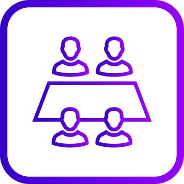 İllüstrasyon Çalışma Ekibi Simgesi