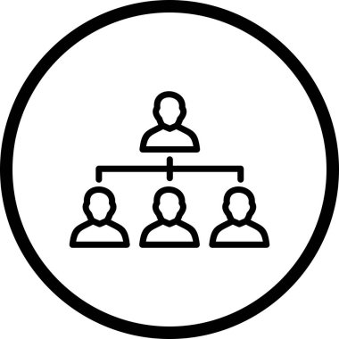 İllüstrasyon Organizasyon Simgesi