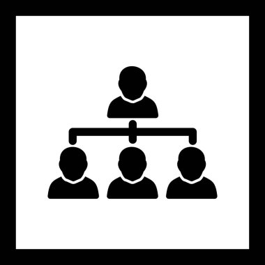 İllüstrasyon Organizasyon Simgesi