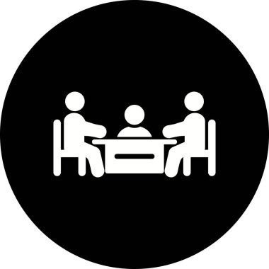 İllüstrasyon Toplantı Simgesi
