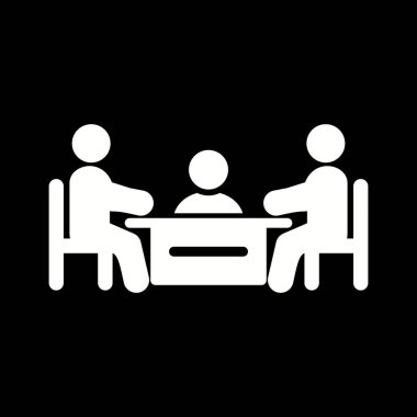 İllüstrasyon Toplantı Simgesi