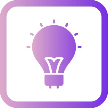 İllüstrasyon Ampul Simgesi