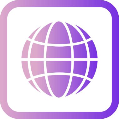 İllüstrasyon Küre Simgesi