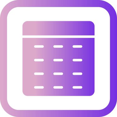 İllüstrasyon Hesap Makinesi Simgesi