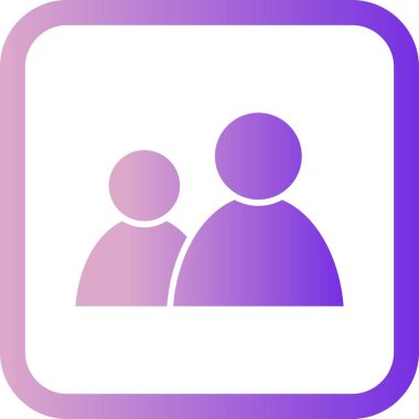 İllüstrasyon Kullanıcıları Simgesi