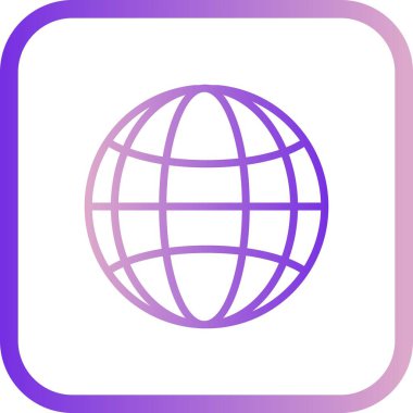 İllüstrasyon Küre Simgesi