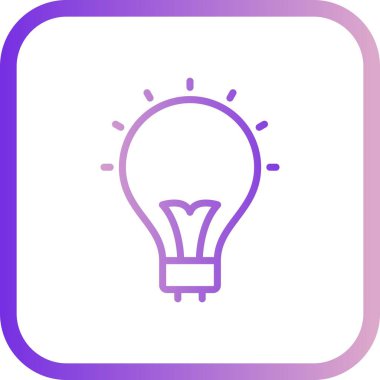 İllüstrasyon Ampul Simgesi