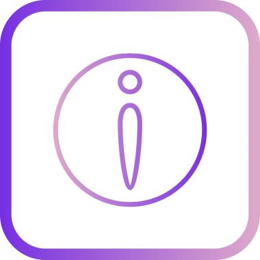 İllüstrasyon Bilgi Simgesi