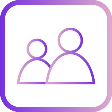 İllüstrasyon Kullanıcıları Simgesi