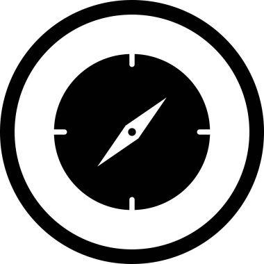 İllüstrasyon Pusula Simgesi