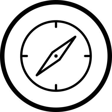 İllüstrasyon Pusula Simgesi