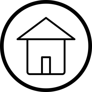 İllüstrasyon Ev Simgesi