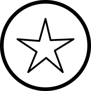 İllüstrasyon Yıldız Simgesi
