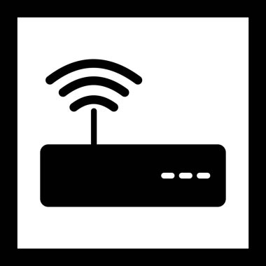 İllüstrasyon Wifi Simgesi