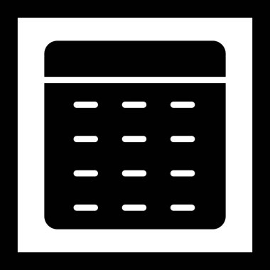 İllüstrasyon Hesap Makinesi Simgesi