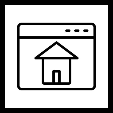 İllüstrasyon Ana Sayfa Simgesi