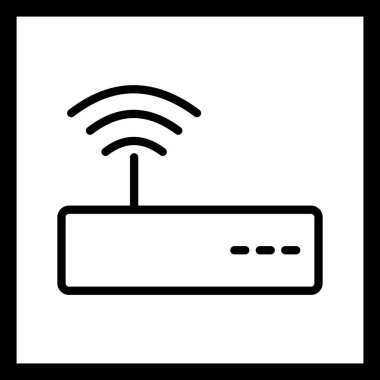 İllüstrasyon Wifi Simgesi