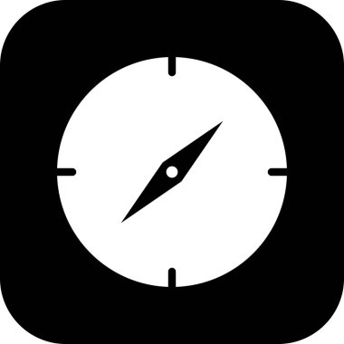 İllüstrasyon Pusula Simgesi