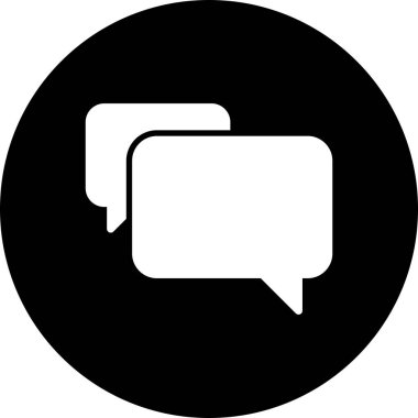 İllüstrasyon Sohbet Simgesi