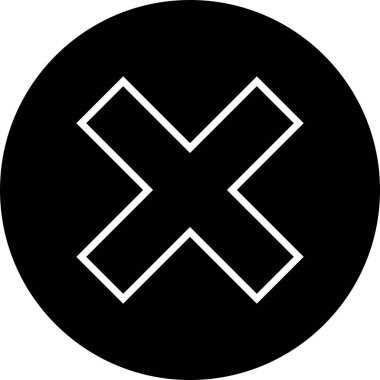 İllüstrasyon İptal Simgesi