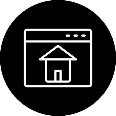 İllüstrasyon Ana Sayfa Simgesi