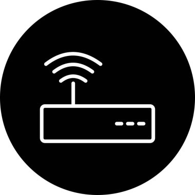 İllüstrasyon Wifi Simgesi