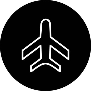 İllüstrasyon Uçak Simgesi