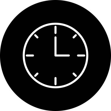 İllüstrasyon Saat Simgesi