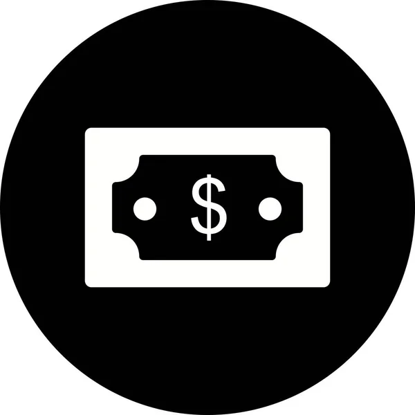 Illustration  Dollar Icon — Stock Photo, Image