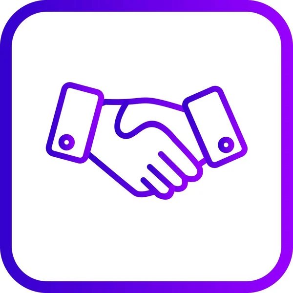 Icono de Ilustración Handshake —  Fotos de Stock