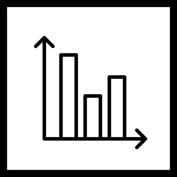 Symbolbild Balkendiagramm — Stockfoto