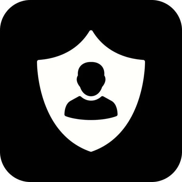 Ilustracja ochrona biznesowa ikona — Zdjęcie stockowe