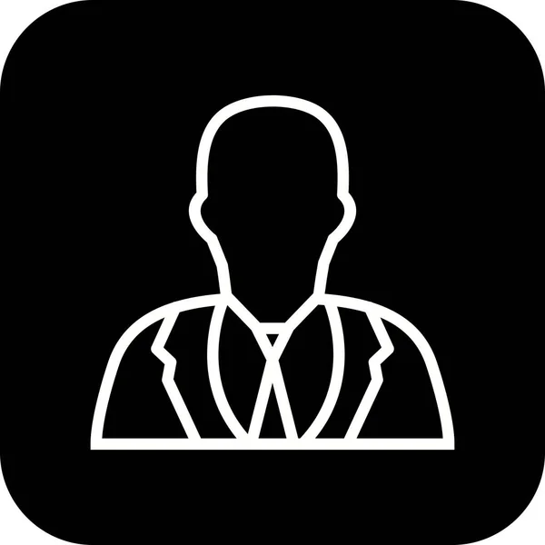 Illustration  Businessman Icon — Stock Photo, Image