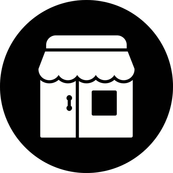 Icono de tienda de ilustración —  Fotos de Stock