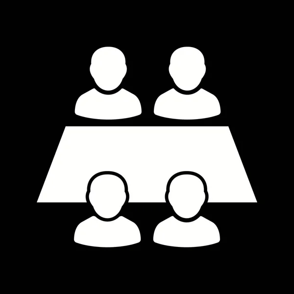 Illustration  Working Team Icon — Stock Photo, Image