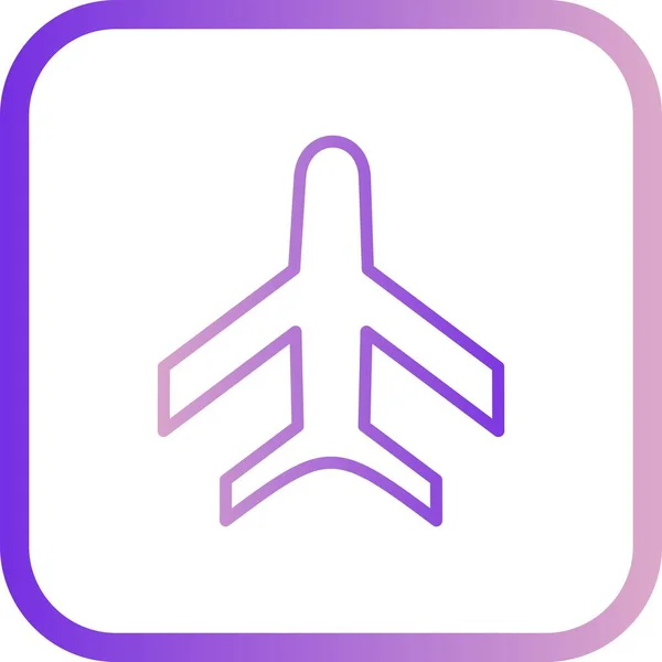 Ilustración Icono de avión —  Fotos de Stock