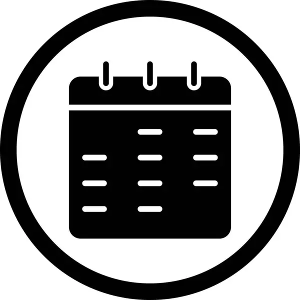 Ikon för bild kalender — Stockfoto