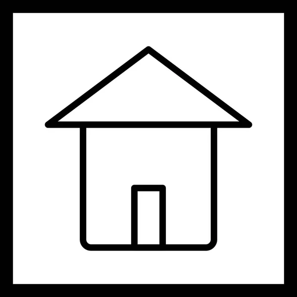 Illustration Home Icon — Stockfoto