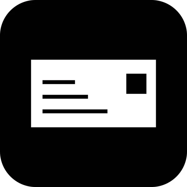 Illustratie id Kaartpictogram — Stockfoto